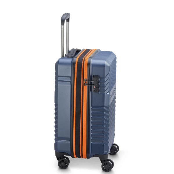 Securitech by Delsey Patrol Βαλίτσα Καμπίνας 55cm Επεκτεινόμενη Blue