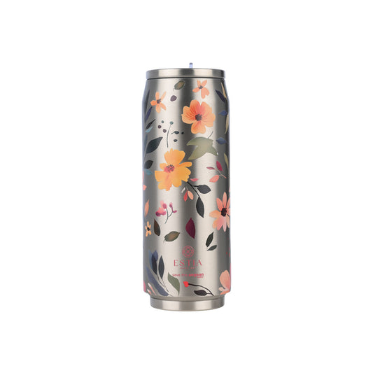 Estia Θερμός Travel Cup Save The Aegean 500ml Silver Botanic