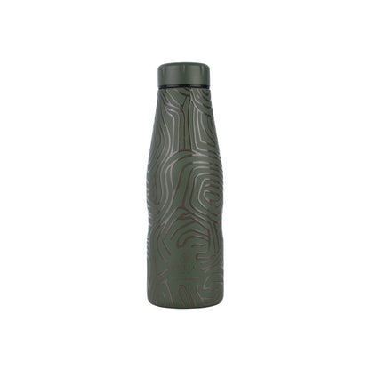 Estia Θερμός Travel Flask Save The Aegean 500ml Olive Flow