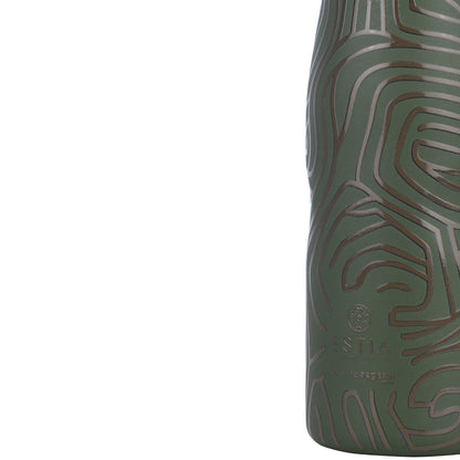 Estia Θερμός Travel Flask Save The Aegean 500ml Olive Flow