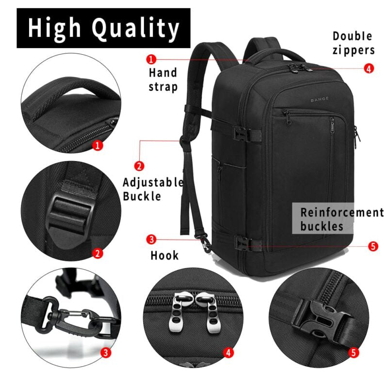 Bange 1916 Σακίδιο Laptop 17.3" Ταξιδιού Αδιάβροχο