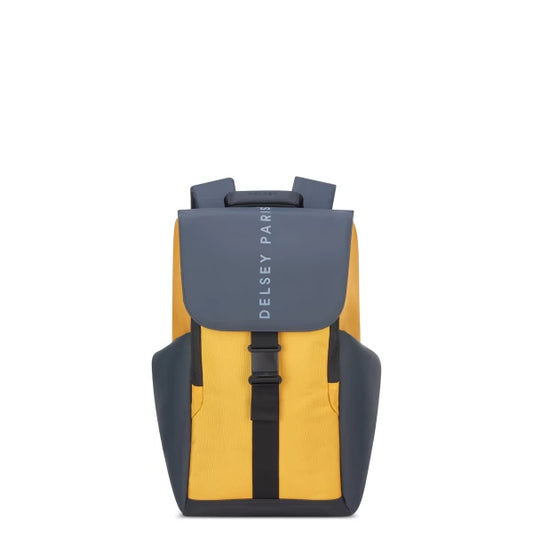 Delsey Σακίδιο πλάτης για laptop 15.6" Securflap Yellow
