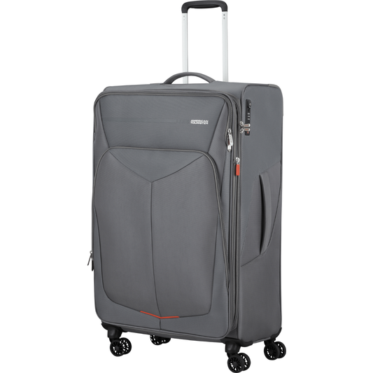 American Tourister Summerfunk Βαλίτσα Μεγάλη 79cm Υφασμάτινη Titanium Grey