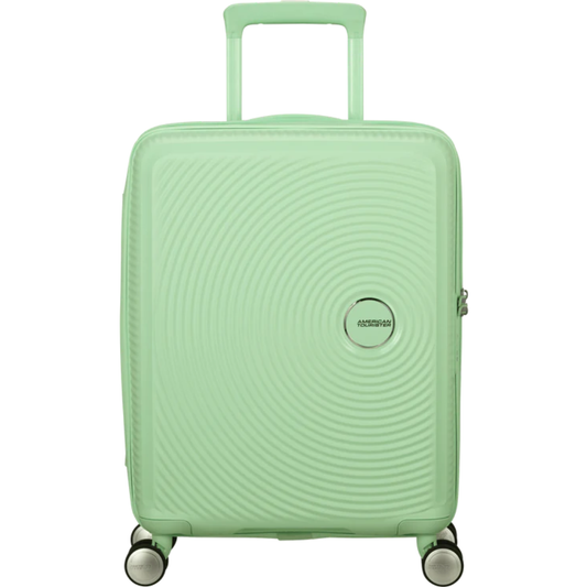 American Tourister Soundbox Βαλίτσα Καμπίνας 55cm Επεκτεινόμενη Pastel Green
