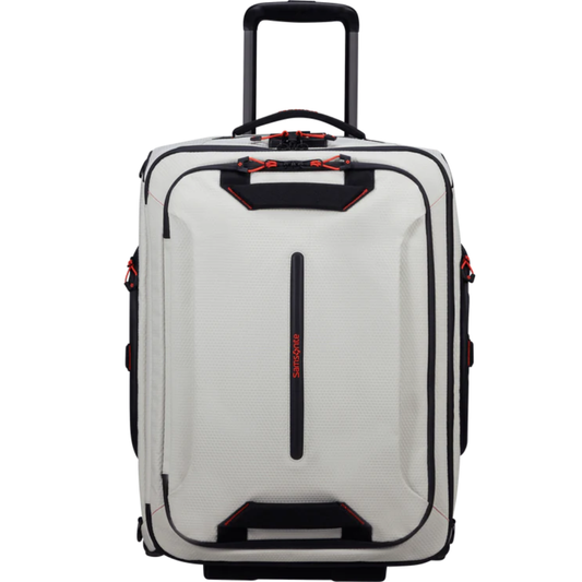 Samsonite Ecodiver Σακ Βουαγιάζ Καμπίνας με Ρόδες 55cm Cloud White