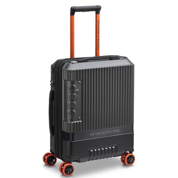 Jeep Βαλίτσα καμπίνας slim expandable 55cm Anthracite