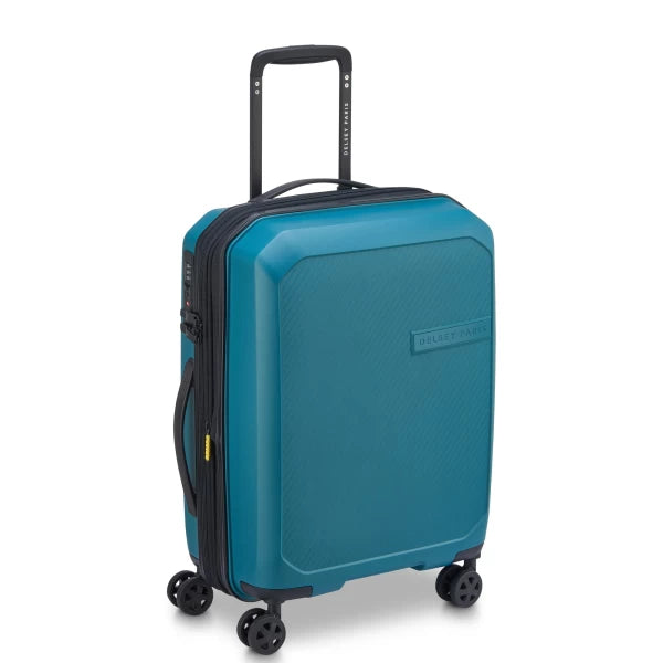 Delsey Βαλίτσα καμπίνας slim expandable 55cm Anvers Teal Blue
