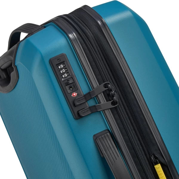 Delsey Βαλίτσα καμπίνας slim expandable 55cm Anvers Teal Blue