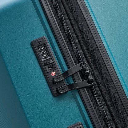Delsey Βαλίτσα μεγάλη expandable 75.5cm Anvers Teal Blue