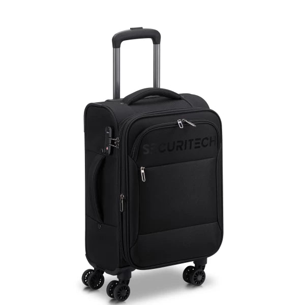 Securitech by Delsey Βαλίτσα καμπίνας expandable 55cm Vanguard Black