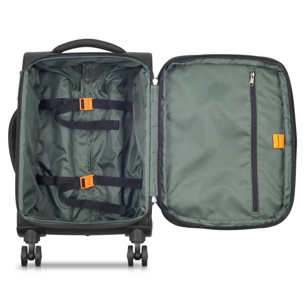 Securitech by Delsey Βαλίτσα καμπίνας expandable 55cm Vanguard Black