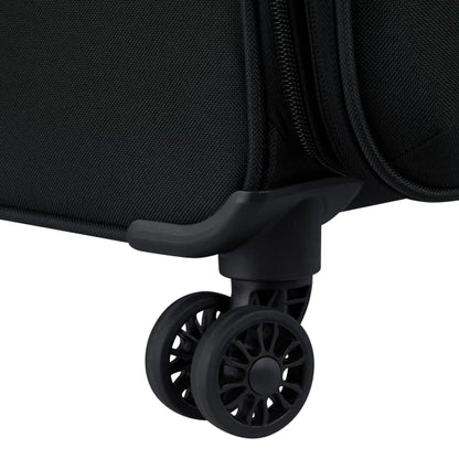 Securitech by Delsey Βαλίτσα καμπίνας expandable 55cm Vanguard Black