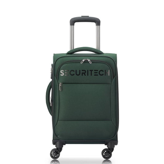 Securitech by Delsey Vanguard Βαλίτσα Καμπίνας 55cm Επεκτεινόμενη Green