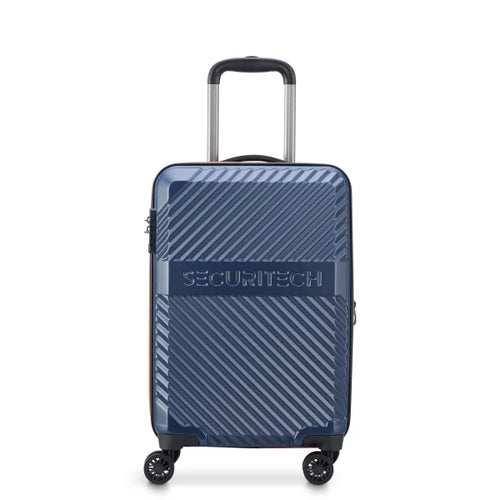 Securitech by Delsey Patrol Βαλίτσα Καμπίνας 55cm Επεκτεινόμενη Blue
