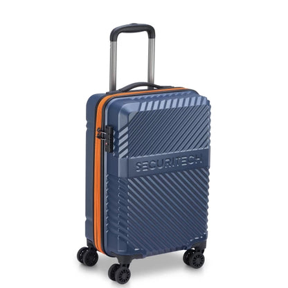 Securitech by Delsey Patrol Βαλίτσα Καμπίνας 55cm Επεκτεινόμενη Blue