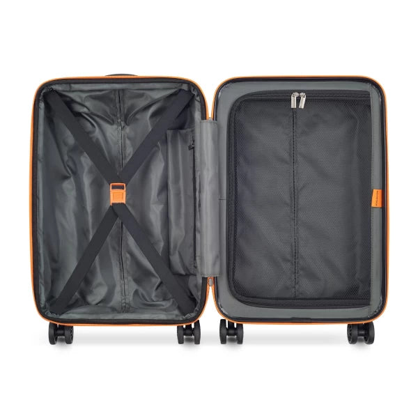 Securitech by Delsey Patrol Βαλίτσα Καμπίνας 55cm Επεκτεινόμενη Blue