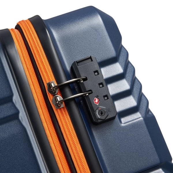Securitech by Delsey Patrol Βαλίτσα Καμπίνας 55cm Επεκτεινόμενη Blue