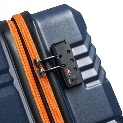 Securitech by Delsey Patrol Βαλίτσα Καμπίνας 55cm Επεκτεινόμενη Blue