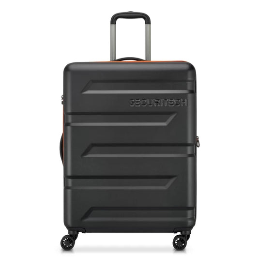 Securitech by Delsey Slash Βαλίτσα Μεσαία 69cm Black