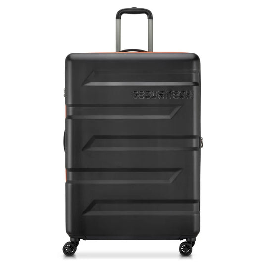 Securitech by Delsey Slash Βαλίτσα Μεγάλη 81cm Black