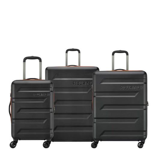Securitech by Delsey Slash Σετ 3 Βαλίτσες 55-69-81cm Navy Blue