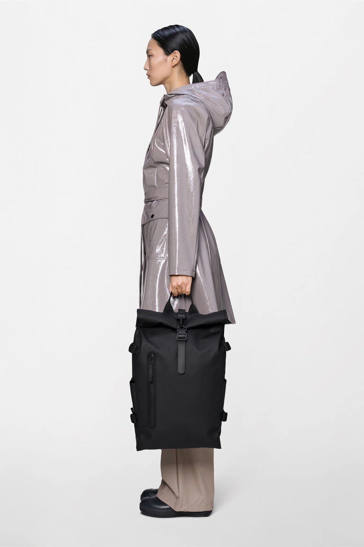 Rains Rolltop Rucksack Large Σακίδιο Πλάτης Αδιάβροχο
