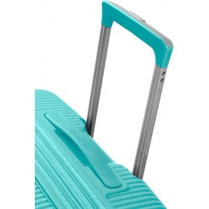 American Tourister Soundbox Βαλίτσα Καμπίνας 55cm Επεκτεινόμενη Light Turquoise