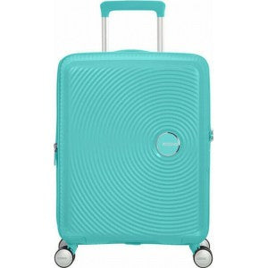 American Tourister Soundbox Βαλίτσα Καμπίνας 55cm Επεκτεινόμενη Light Turquoise