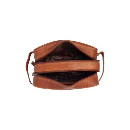 The Chesterfield Brand Stacey Δερμάτινο Νεσεσέρ Cognac