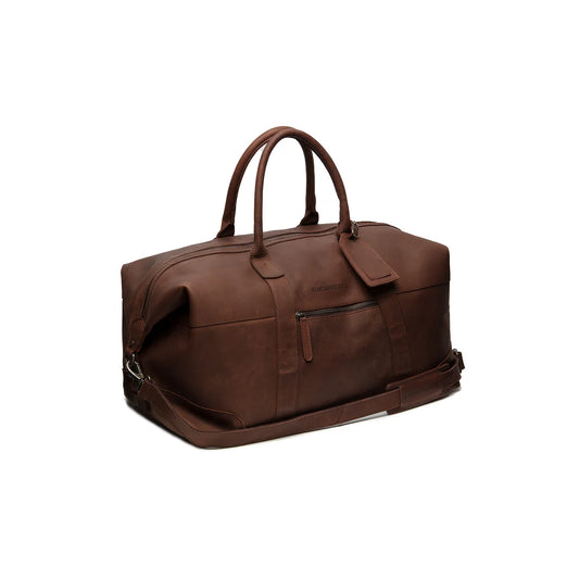 The Chesterfield Brand Portsmouth Δερμάτινη Τσάντα Ταξιδιού 43L Καφέ