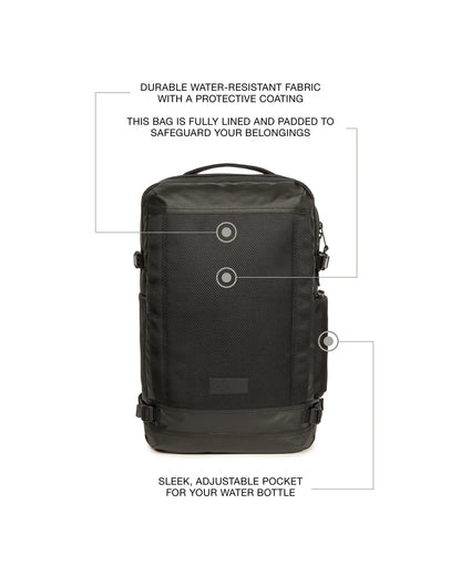 Eastpak Tecum CNNCT Σακίδιο Laptop Μαύρο