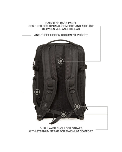 Eastpak Tecum CNNCT Σακίδιο Laptop Μαύρο
