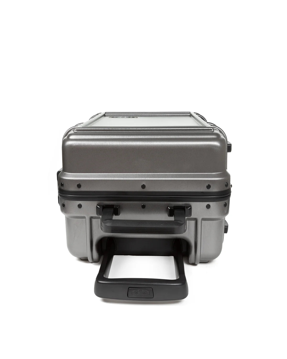 Eastpak Resist'r Case S Βαλίτσα Καμπίνας Σκληρή Brushed Metal