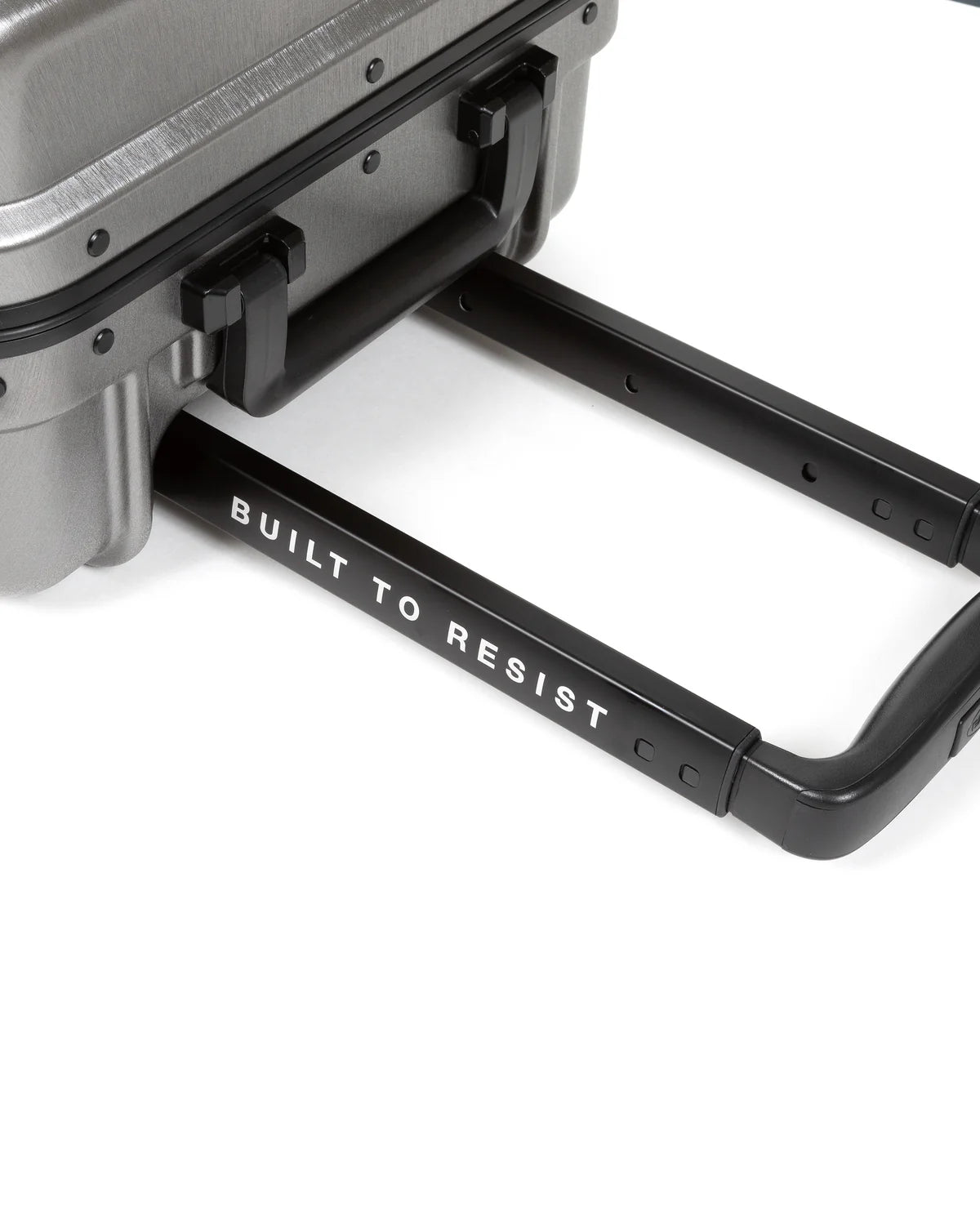 Eastpak Resist'r Case S Βαλίτσα Καμπίνας Σκληρή Brushed Metal