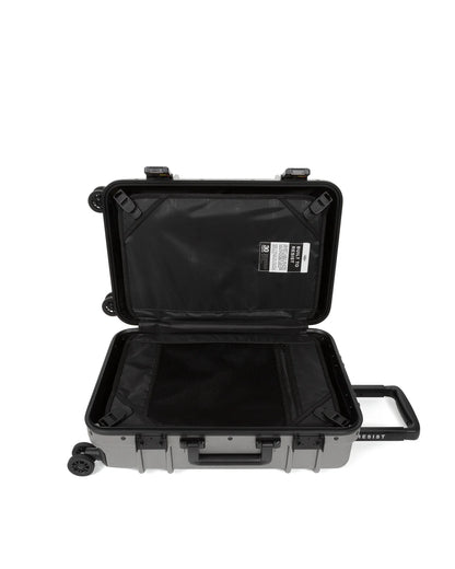 Eastpak Resist'r Case S Βαλίτσα Καμπίνας Σκληρή Brushed Metal