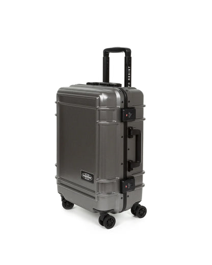 Eastpak Resist'r Case S Βαλίτσα Καμπίνας Σκληρή Brushed Metal