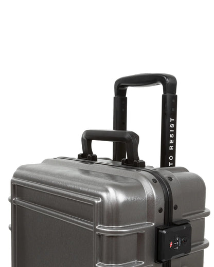 Eastpak Resist'r Case S Βαλίτσα Καμπίνας Σκληρή Brushed Metal