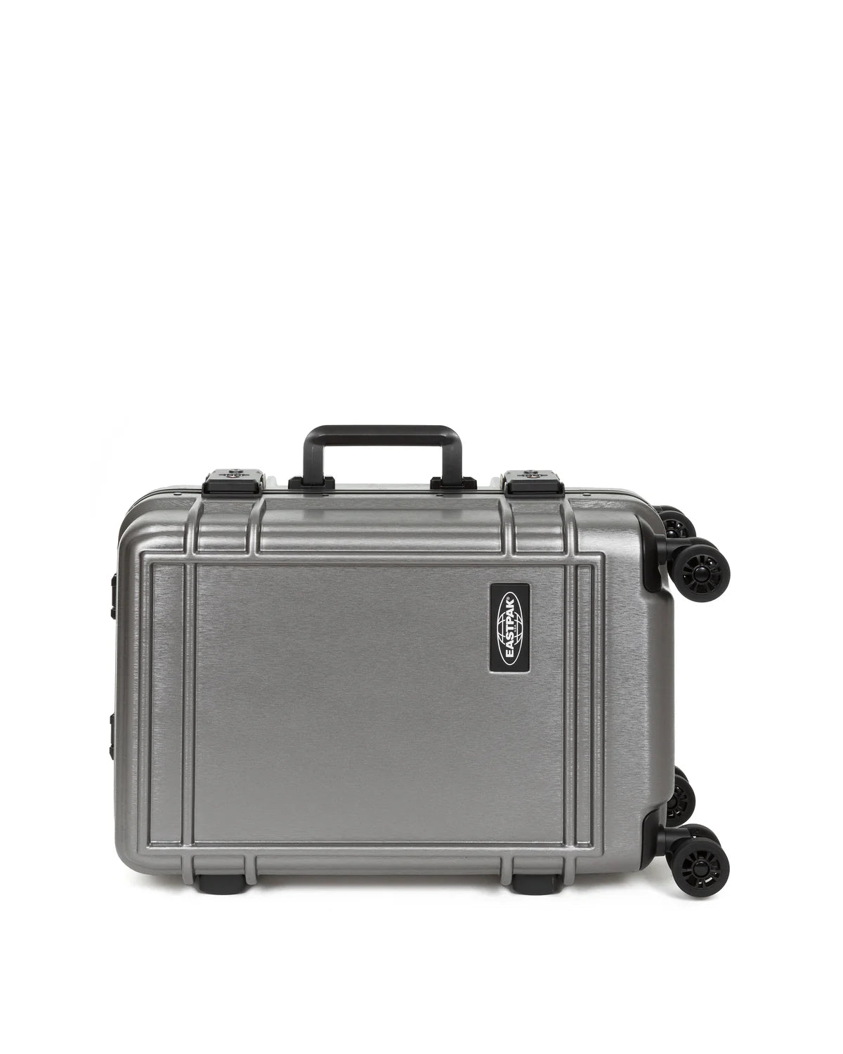 Eastpak Resist'r Case S Βαλίτσα Καμπίνας Σκληρή Brushed Metal