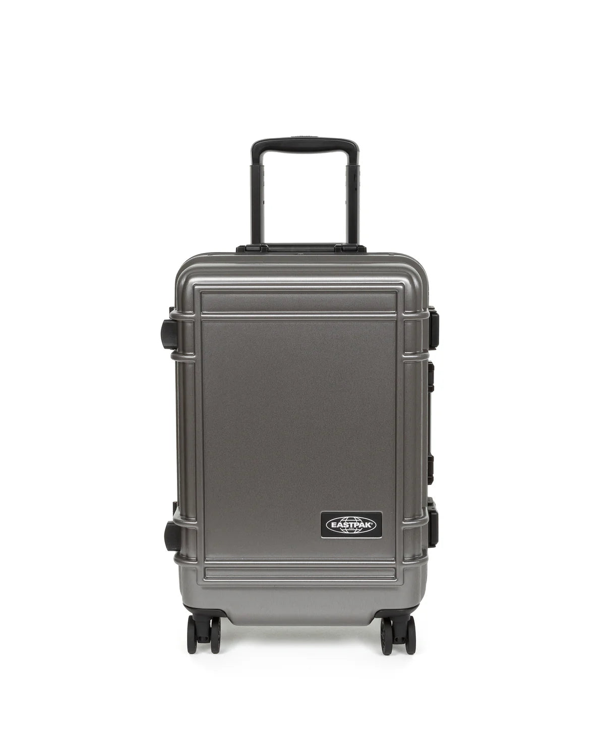 Eastpak Resist'r Case S Βαλίτσα Καμπίνας Σκληρή Brushed Metal