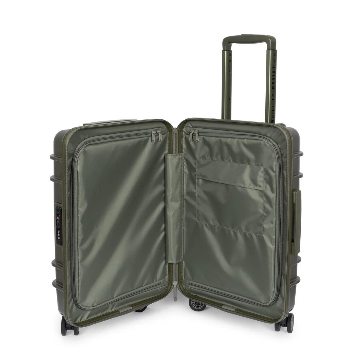 Eastpak Resist'r Zip Cabin Βαλίτσα Καμπίνας Σκληρή Monotone Khaki
