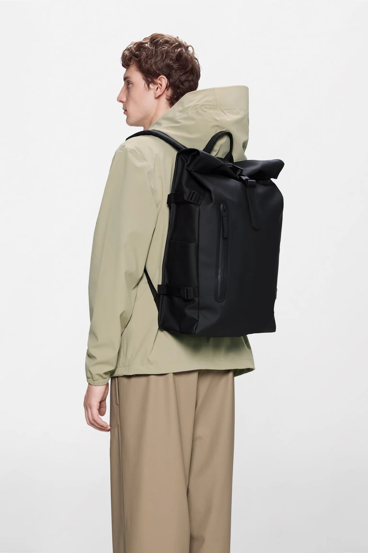 Rains Rolltop Rucksack Large Σακίδιο Πλάτης Αδιάβροχο