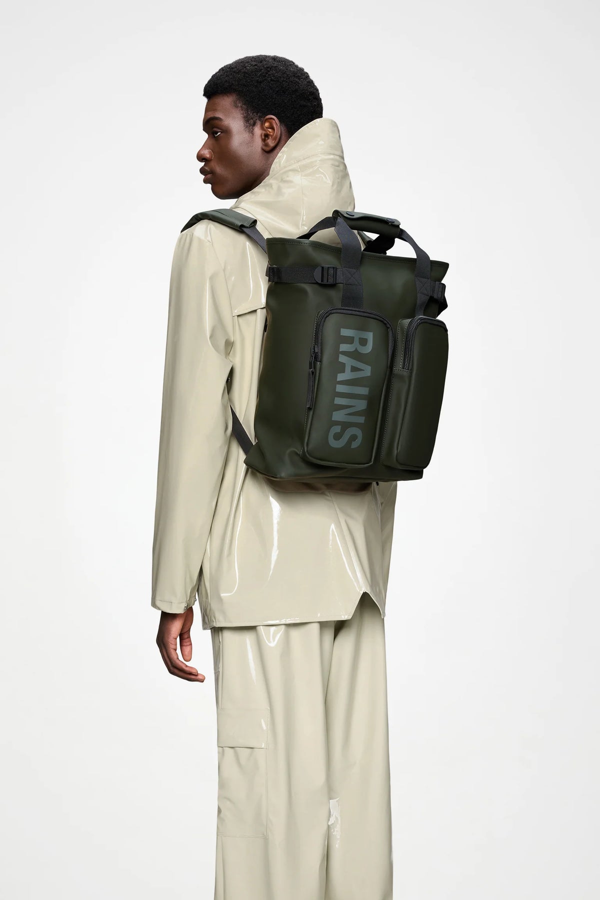 Rains Texel Tote Backpack Σακίδιο-Τσάντα Laptop Αδιάβροχο