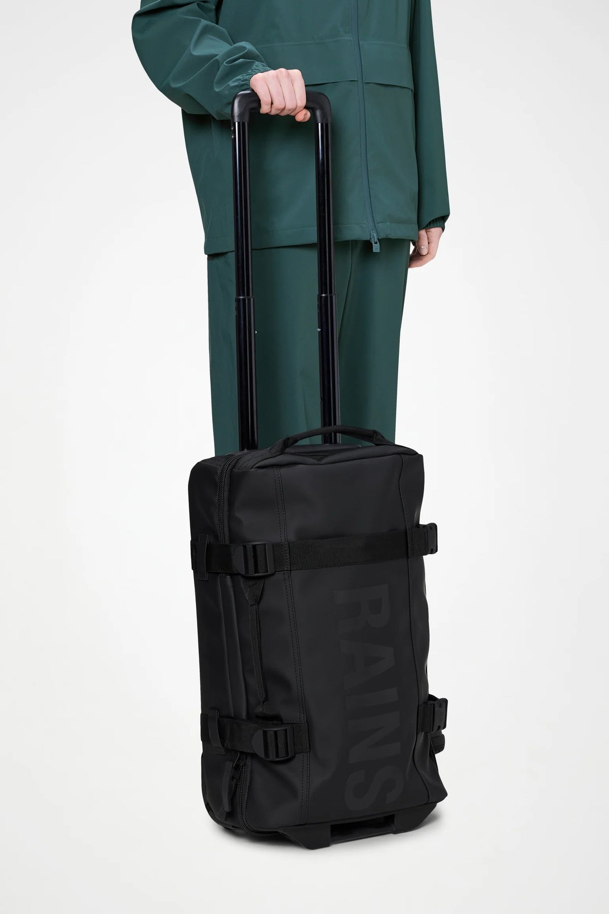 Rains Texel Cabin Bag Τρόλεϊ Καμπίνας 55cm 35L Αδιάβροχο