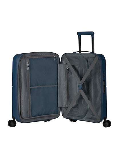 American Tourister Marvel Captain America Παιδική Βαλίτσα Καμπίνας 55cm Σκληρή 4 Ρόδες