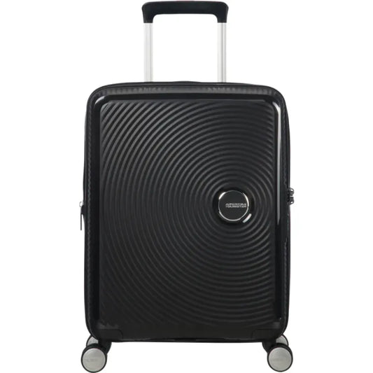 American Tourister Soundbox Βαλίτσα Καμπίνας 55cm Επεκτεινόμενη Bass Black