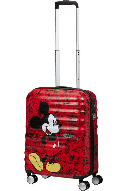 American Tourister Disney Wavebreaker Βαλίτσα Καμπίνας 55cm Σκληρή Mickey Comics Red