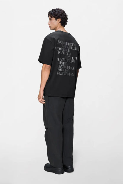 Rains Classic T-shirt Βαμβακερό