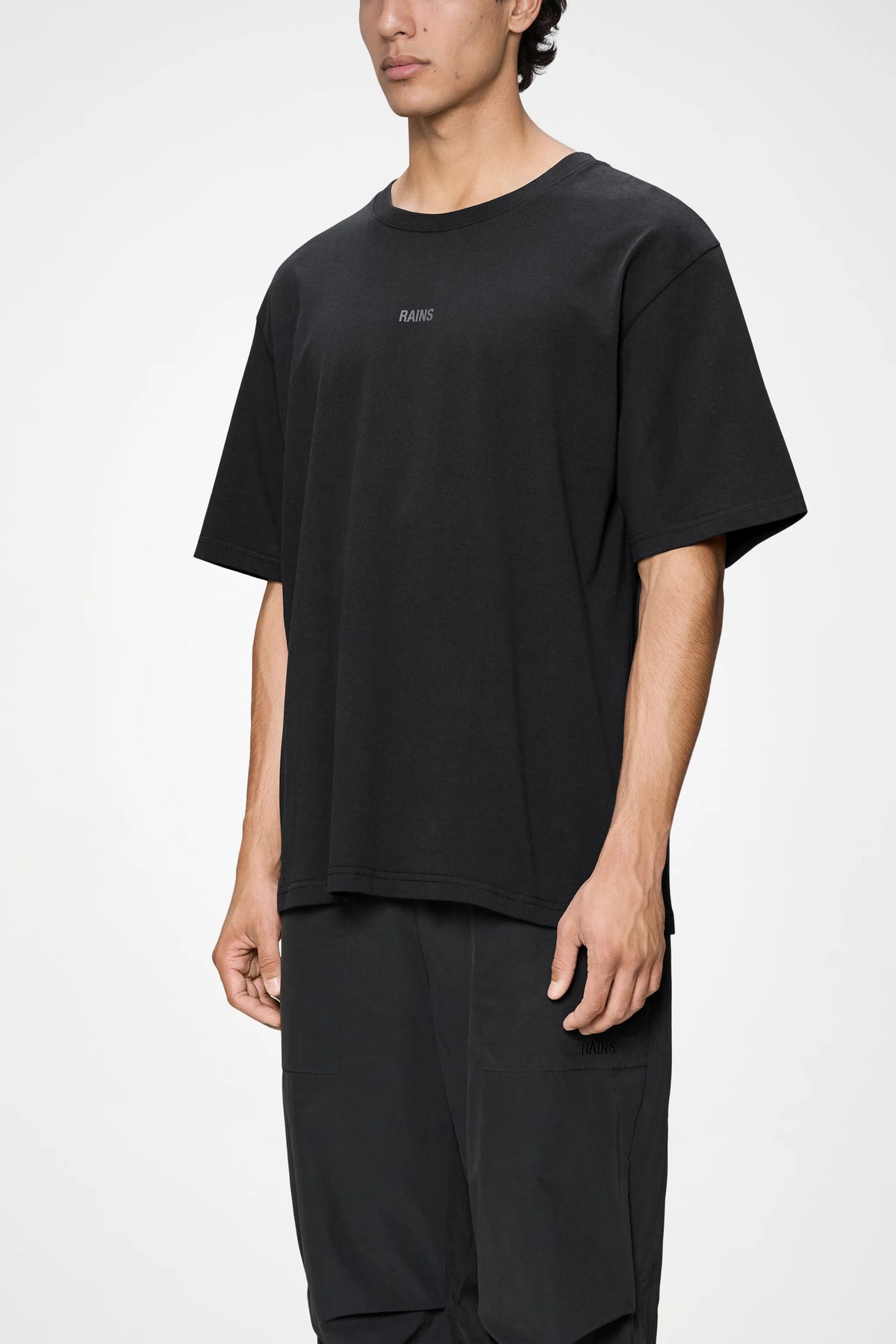 Rains Classic T-shirt Βαμβακερό